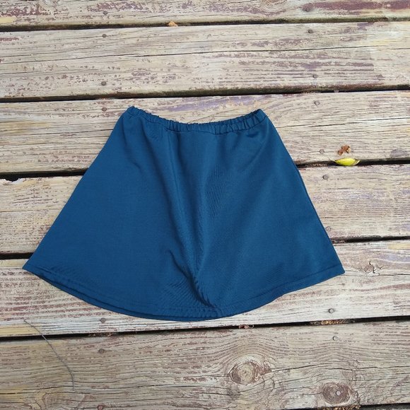 Navy Blue Tennis Skirt - Picture 1 of 7